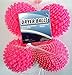 Set of 4 Pink Dryer Balls! Black Duck Brand - Reusable Dryer Balls Replace Fabric Softener! Hypoallergenic and Eco-Friendly! Lowers Drying Time! Naturally Softens and Releases Static Cling!
