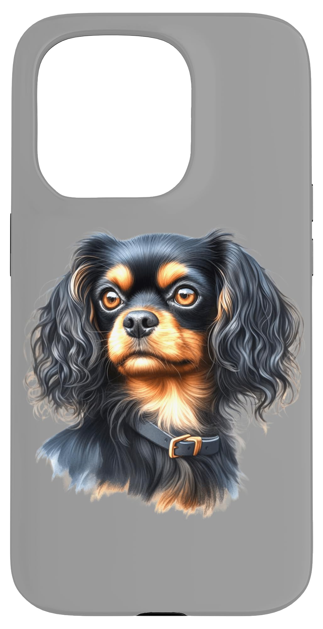 English Toy Spaniel Dog Case for iPhone 15 Pro