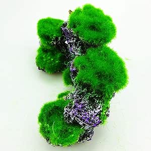 Ogquaton Pecera decoración Acuario paisajismo Fondo simulación Musgo