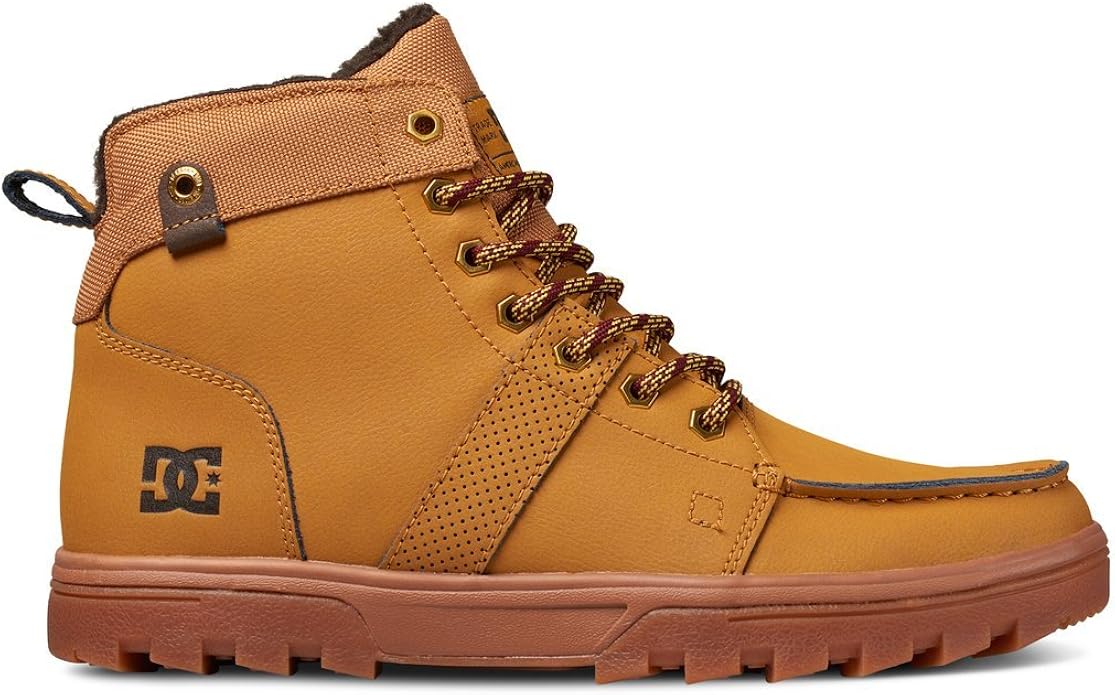 dc men's woodland leather boots