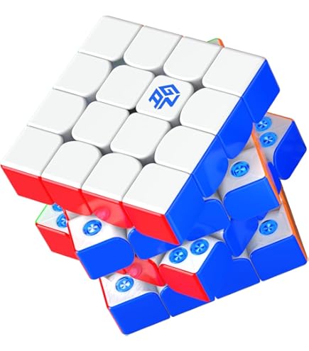 Amazon.com: CuberSpeed MFJS Moyu RS4 M 4X4 Speed Cube stickerless