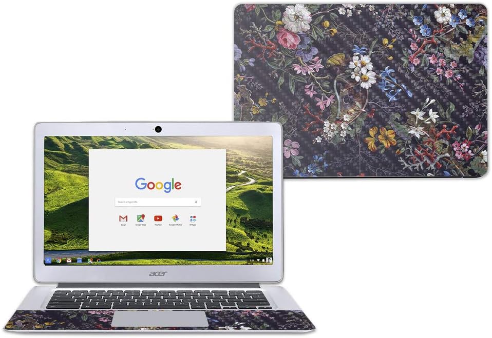 MightySkins Carbon Fiber Skin for Acer Chromebook 14
