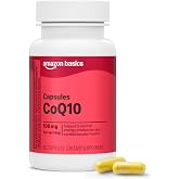 Amazon Basics Vegan CoQ10 100 mg - Supports Cardiovascular Health, 2 Month Supply (60 Capsules) (Previously Amazon Elements)