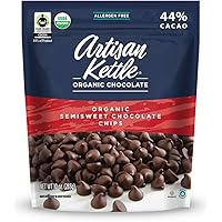 Artisan Kettle Organic Semisweet Chocolate Chips, 10 Oz