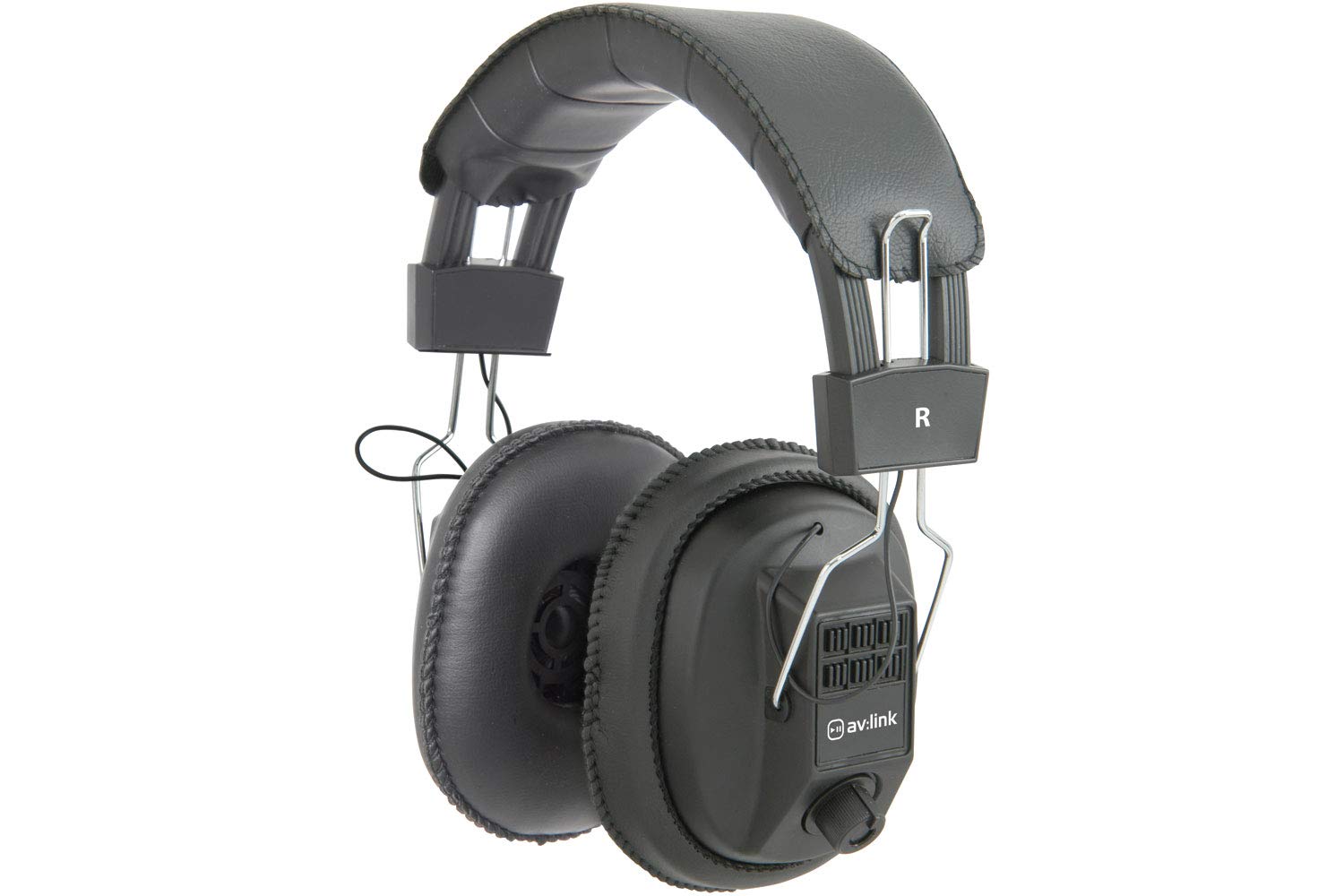 AV:Link | Full Sized Hi-Fi Headphones With Independent Left & Right Volume Controls