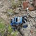Fisca RC Car Remote Control Rock Crawler High Speed 4WD Off-Road Vehicle, 2.4Ghz 1:18 Dune Buggy Monster Truck Electric Hobby Fast Race Car with Rechargeable Battery Blue