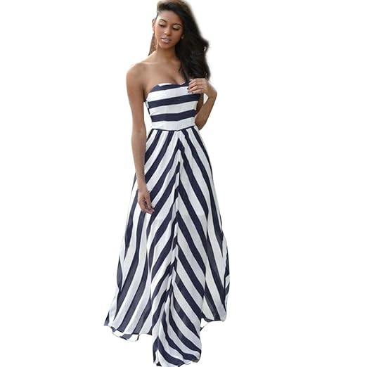 strapless long summer dresses
