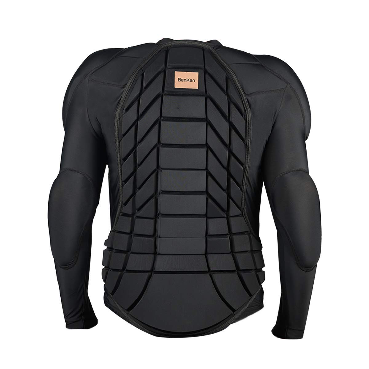 Photo 1 of BenKen Men's Women's Professional Anti-Collision Sports Shirts Motorcycle Protective Jacket Full Body Armor Protector Back Protector for Skateboarding Skating Snowboarding Cycling