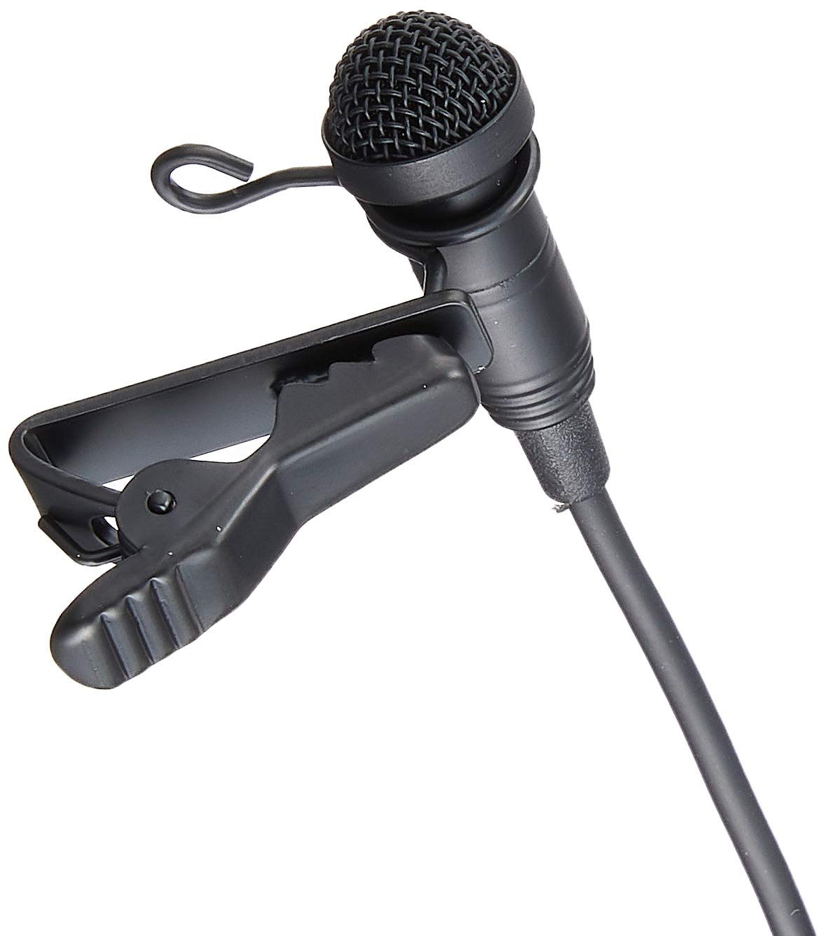 Tascam TM-10L Lavalier Microphone With Screw-Lock Connector, BLACK