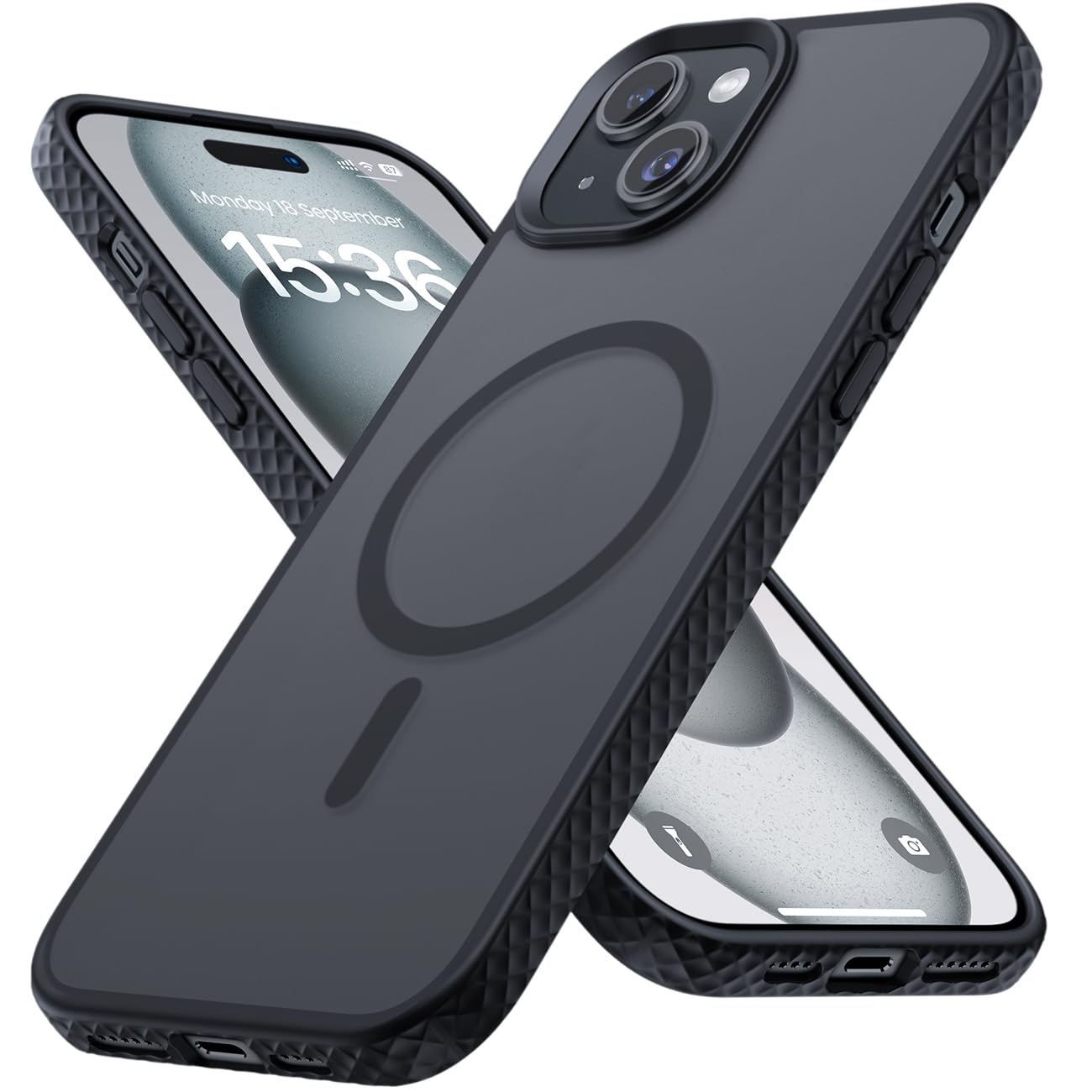 Magnetic Case for iPhone15 Plus, Fits for Magsafe