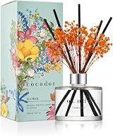 Cocod'or Preserved Flower Reed Diffuser Cedar Wood 6.7oz Home Fragrance