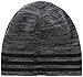 adidas Youth Kids-Boy's/Girl's Eclipse Reversible II Beanie, Black - Onix Marl/Black/Grey/Onix, One Size