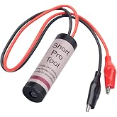 Short Pro Tool Finder HVAC Tools with 12 Inch Lead and Alligator Clip, Locate Shorts in 24 VAC Circuits Quick Short Detection Circuit Breaker Finder Tool