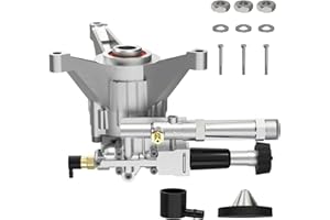 AgiiMan 7/8" Shaft Vertical Pressure Washer Pump Head, Max 2940PSI Replacement Power Washer Pump, Compatible with Craftman, Honda GC160 GC190, Homelite, Troybilt, Ryobi, RMV25G30D-EZ, SRMW22G26-EZ