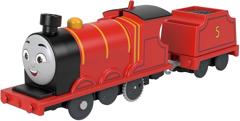 Thomas & Friends James Battery Powered Engine with Tender Toy Train HDY70