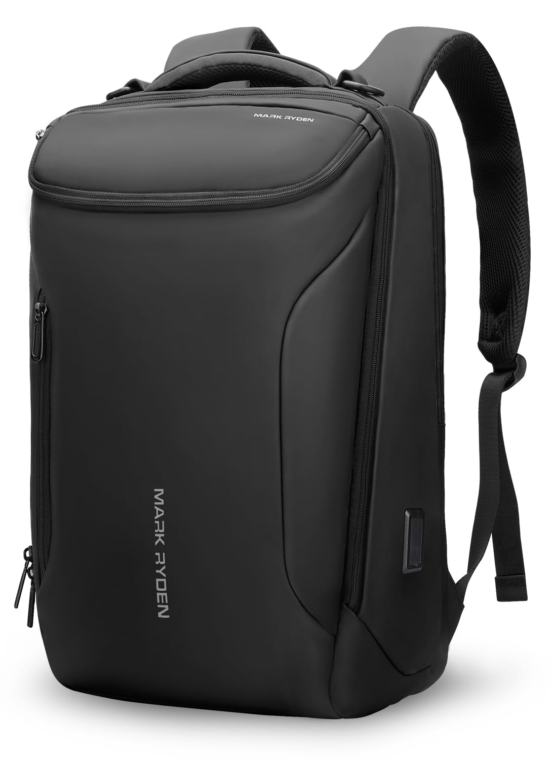 [MARK RYDEN][マークライデン] リュック 防水ビジネスリュック メンズ用 30L大容量 旅行リュック 旅行バッグ 機内持ち込み 盗難防止 ラップトップバッグ17インチパソコン対応 ブラック商品画像