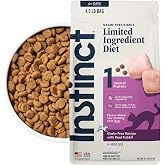 Instinct Limited Ingredient Diet Dry Cat Food, Real Rabbit, 4.5 lb. Bag | Single animal protein and vegetable recipe, raw-coated kibble, farm-raised rabbit, gentle on sensitive stomachs