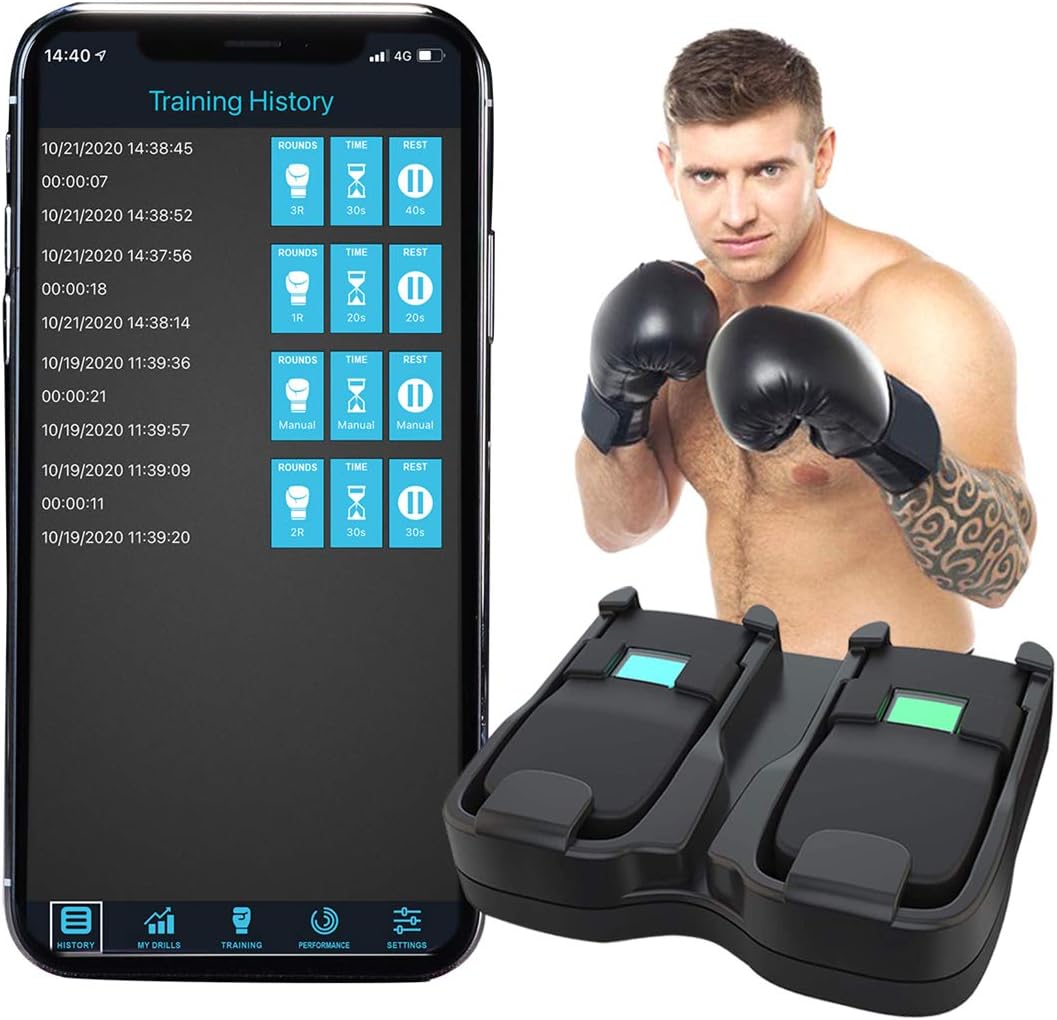 Karate 2020 Upgrade Smart Boxing Tracker Boxing Sensor Punch Tracker
