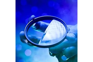 KOGJAERS Camera Effect Filters 58mmSplit Diopter FX Filter Filters Partial Blur Effect Creative Photography Filters (58mm)