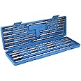 Rotary Hammer SDS Plus Drill Bits & Chisels Set- 20Pcs Concrete Masonry SDS Plus Drill Bits with Portable Plastic Box- SDS Plus Shank Fits Rotary Hammer