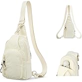 Hanke Crossbody Sling Bag for Women Men, Small & Large Casual Cross Body Sling Bags, Chest Bag for Outdoor Hiking Travel