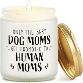 Best Expecting Mom Gifts,Funny Dog First Time New Mom Gift for Pregnant Women,Pregnancy Mothers Day Gift,Moms to Be Gifts with Lavender Scented Candle