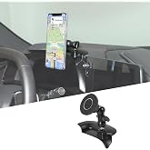 Fgtagtal Car Phone Mount Compatible with Chevrolet Corvette C8 2020-2025, Cell Phone Holder for Center Console Navigation Screen, Handsfree Car Phone Stand, Style B