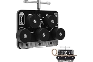 ZEJOOT Tubing Straightener for 3/16” to 1.0” Diameters, Copper Pipe Brake Line Straightening Tool, Tube Straightener for Fuel Line, Soft Aluminum, Copper Tubing