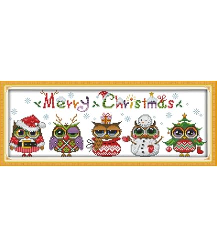 Magic Needle Kreuzstichset 'Warten Auf Weihnachten' - 22x22cm Zweigart Edition