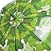Remedios Automatic Open Transparent Clear Leaf Bubble Dome Rain Umbrella