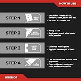 Toupret Fine Surface Filler - Ultra-Smooth Interior 1.5kg - White view 5