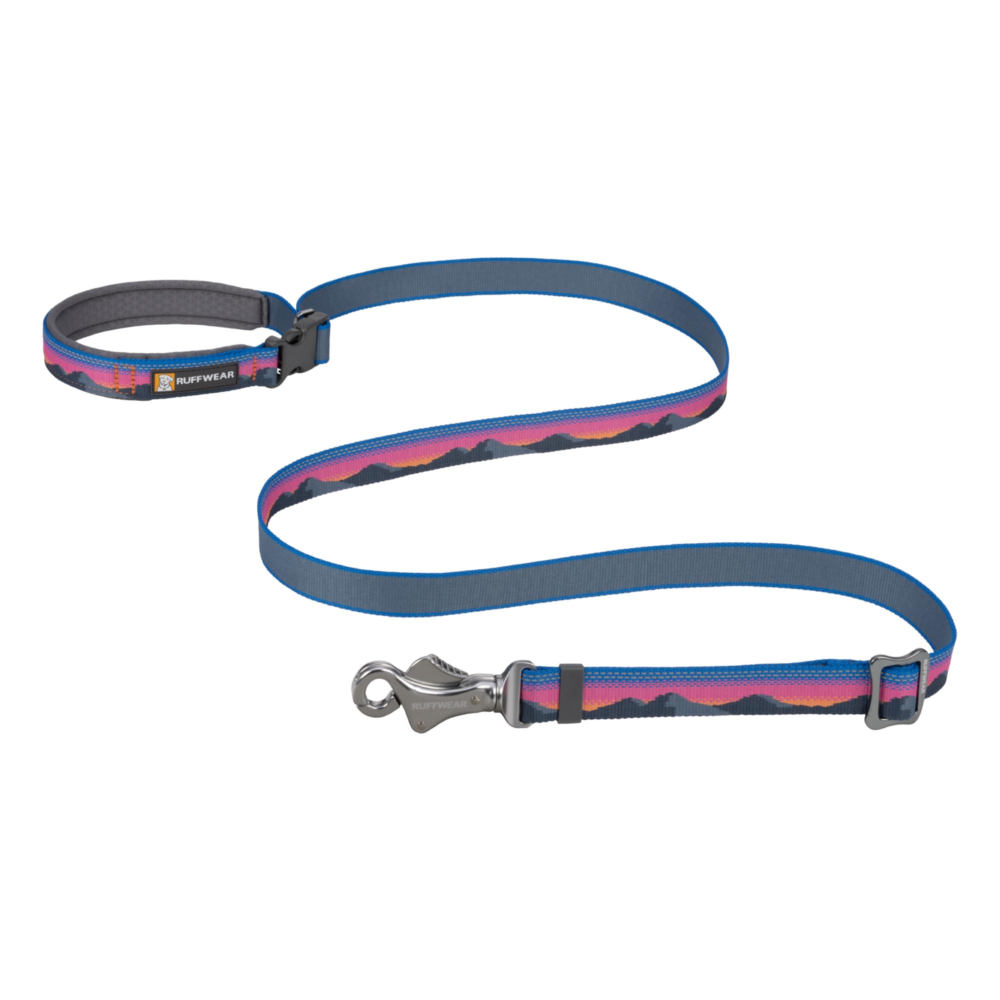 RUFFWEAR Crag EX Dog Lead, Extendable Premium Dog Leash, Hands-Free & Adjustable, Lightweight, Reflective, Ideal for Small to Large Dogs, Alpine Dusk