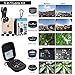 5 in 1 Phone Camera Lens Kit, 2X Optical Zoom Telephoto Lens & 198° Fisheye Lens & 0.63x Wide Angle Lens & 15x Macro Lens & CPL Lens for iPhone 6/7/6s Plus/SE, Samsung S7/S6/Edge, LG, Moto, HTC & more