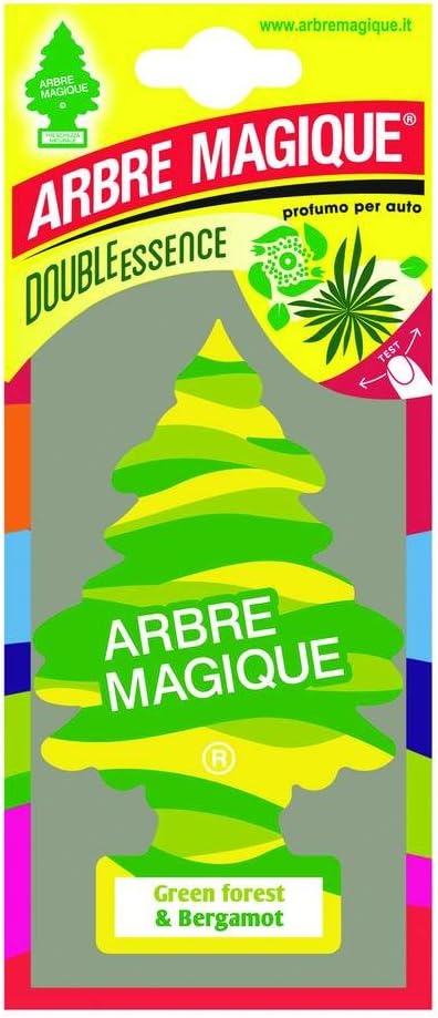 Table 102306 Car Air Arbre Magique G. Forest & Bergamot, Green