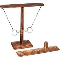 Jeu de lancer d'anneaux pour adultes - Jeu de lancer d'anneaux et