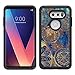 LEEGU Case for LG V30 / LG V30 Plus/LG V30S ThinQ/LG V35/ LG V35 ThinQ, Shock Absorption Heavy Duty Protective Silicone Plastic Cover Rugged Case for LG V35 ThinQ - Gear Wheel