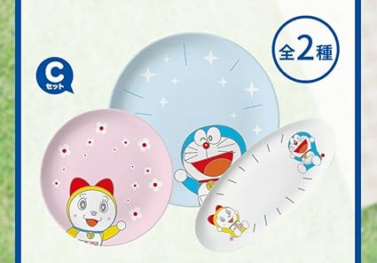 Amazon Suntoryサントリー ドラえもんgogo皿 ３点 Cセット アニメ