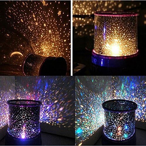 Romantic LED Starry Night Sky Projector Lamp Kids Gift Star light Cosmos Master by Nightlights