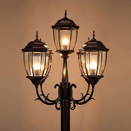 2,5 M Antike Retro Straßenlaterne Im Freien Ip65 wasserdichte