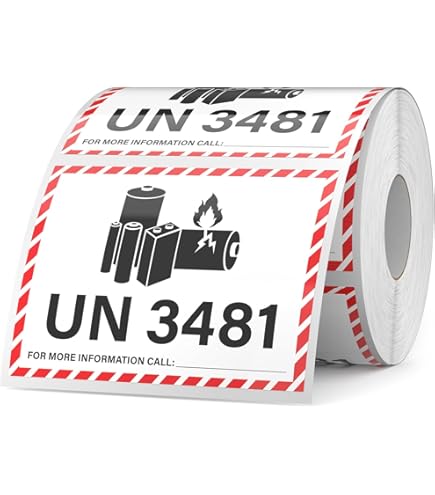 Amazon.com: Lithium Ion Batteries Packed with Equipment UN3481