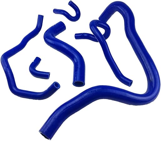 Amazon I33t シリコンラジエーターホースクランプキット ホンダ アコード Cf4 Sir T Cl1用 ブルー ホース6本付き ラジエーターホース 車 バイク