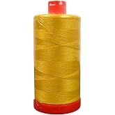 Aurifil Mako Cotton Thread Solid 50wt 1422yds Canary