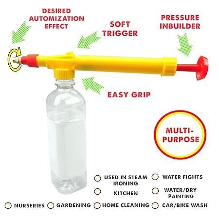 Webzaar Indoor/Outdoor Gardening Cold Drink/Juice Bottle Attachable Spray