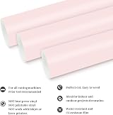 TECKWRAP Permanent Adhesive Vinyl 12x10ft Matte Light Pink view 2