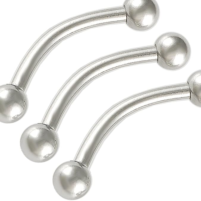 Bridge Piercing Straight Or Curved Barbell