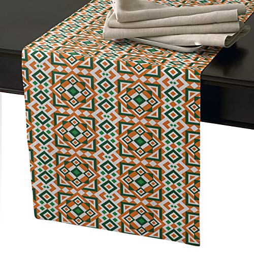 Amazon Com Linen Burlap Table Runner Dresser Scarves 13 X 70 Inch