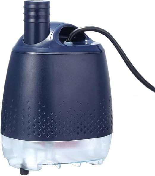 Dc24v Submersible Pump Fountain Water Pump Power Cord 2 Nozzles