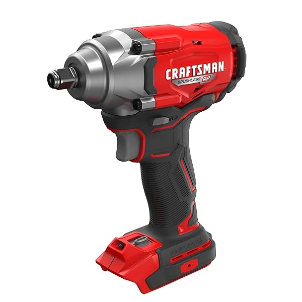 CRAFTSMAN V20 CORDLESS IMPACT WRENCH, 1/2 INCH, BARE TOOL ONLY (CMCF921B)
