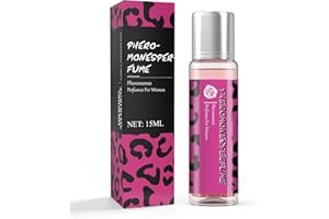 liuwei Pheromones Perfumes for Women, Pheromone Cologne for Women to Attract Men, Releases Unprecedented Confidence and Charm, Roll-On Type, TSA Ready, 15ML, Pink