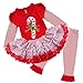 YiZYiF Baby Girl's Christmas Theme Top Tutu Dress with Leggings Clothes Set